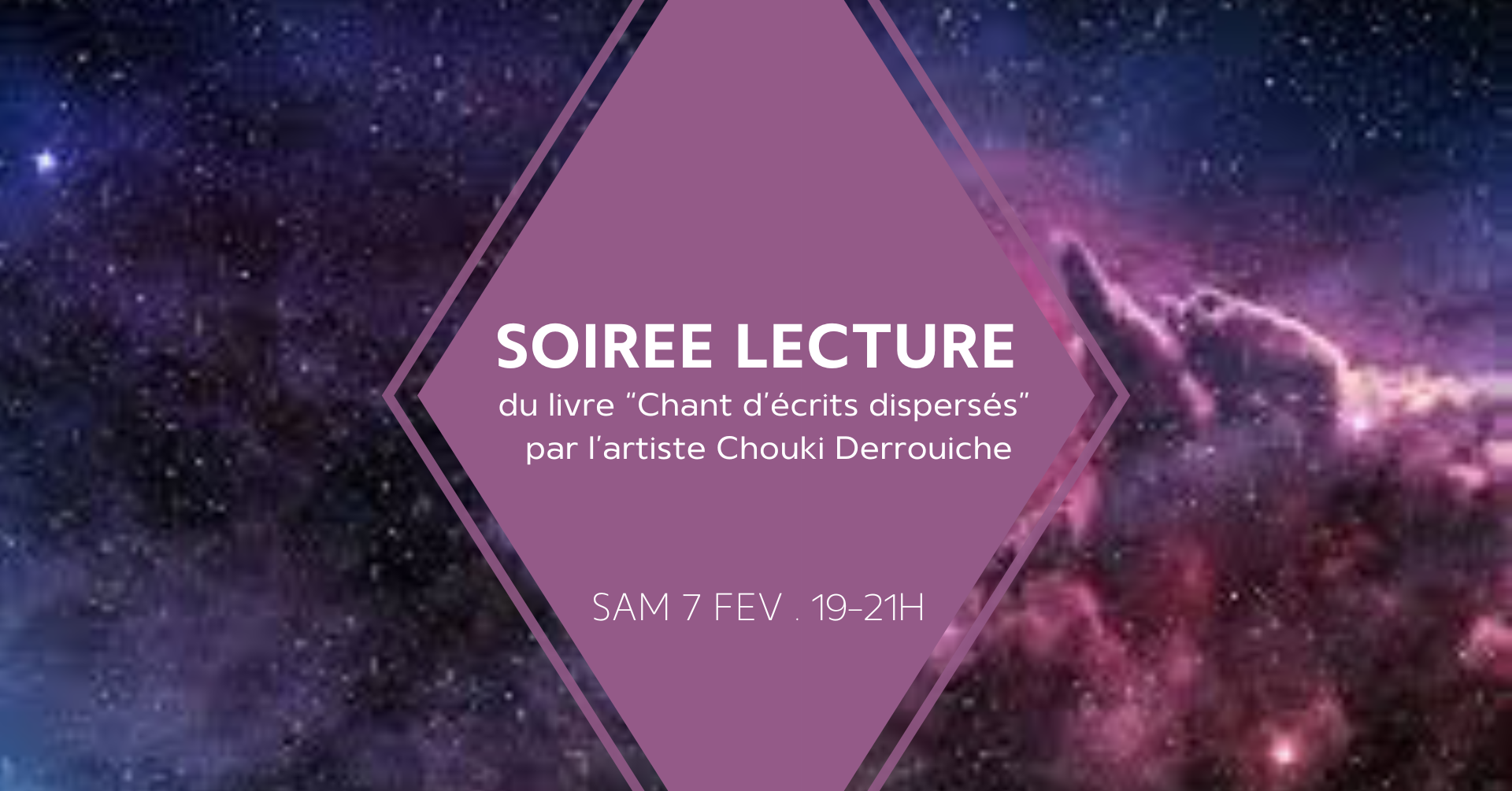 Chant d’écrits dispersés par Chouki Derrouiche