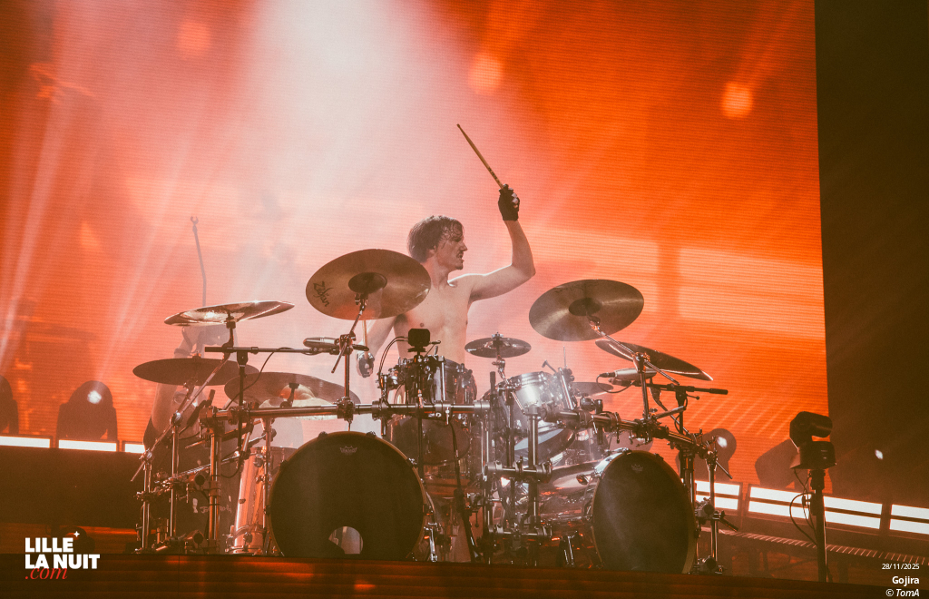 Gojira + Comeback kid + Neckbreakker au Zénith de Lille en live - photo n°19