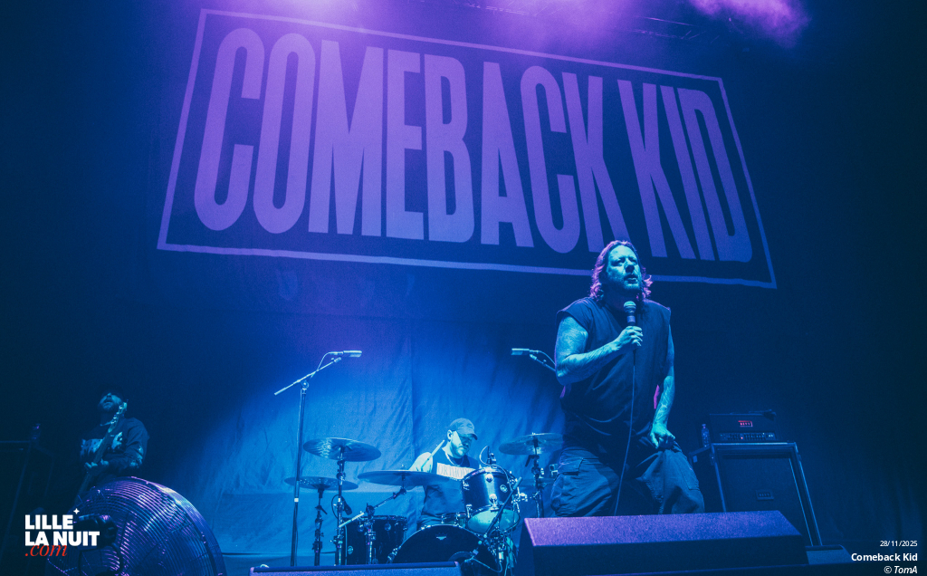 Gojira + Comeback kid + Neckbreakker au Zénith de Lille en live - photo n°10