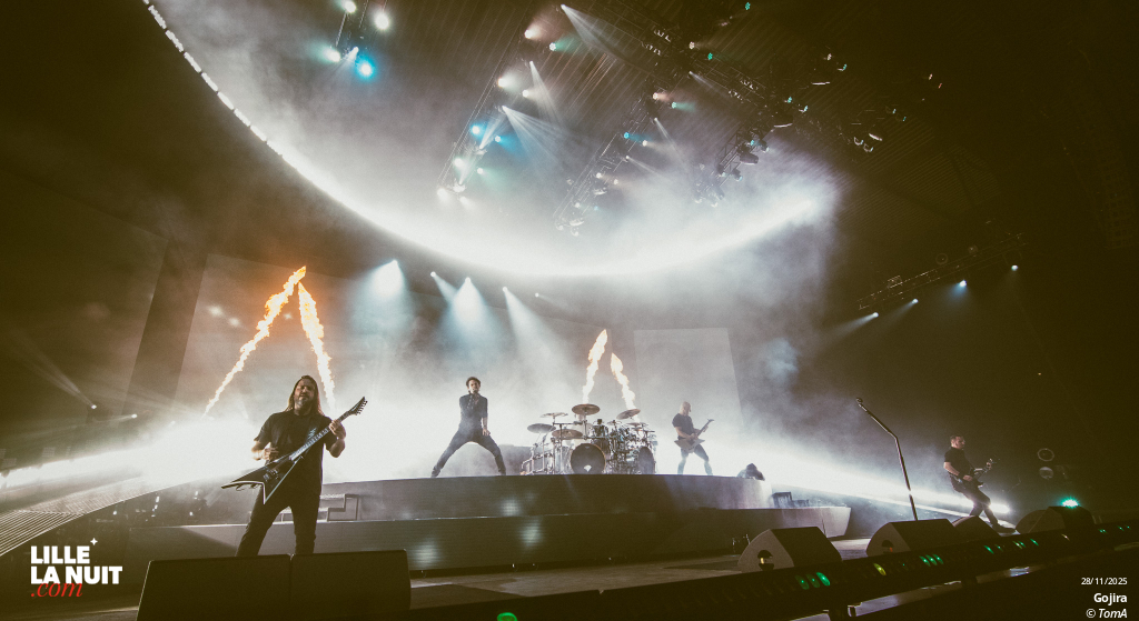 Gojira + Comeback kid + Neckbreakker au Zénith de Lille en live - photo n°7