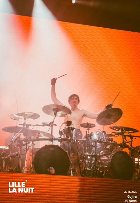 Gojira + Comeback kid + Neckbreakker au Zénith de Lille en live - photo n°20