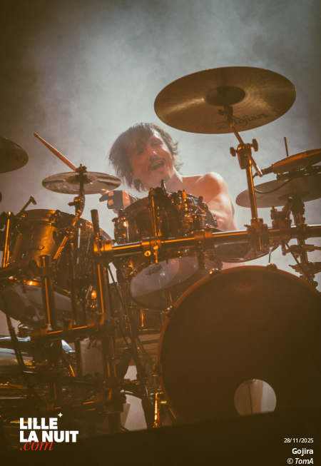 Gojira + Comeback kid + Neckbreakker au Zénith de Lille en live - photo n°36