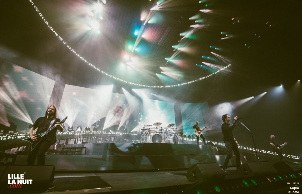 Gojira + Comeback kid + Neckbreakker au Zénith de Lille en live - photo n°14