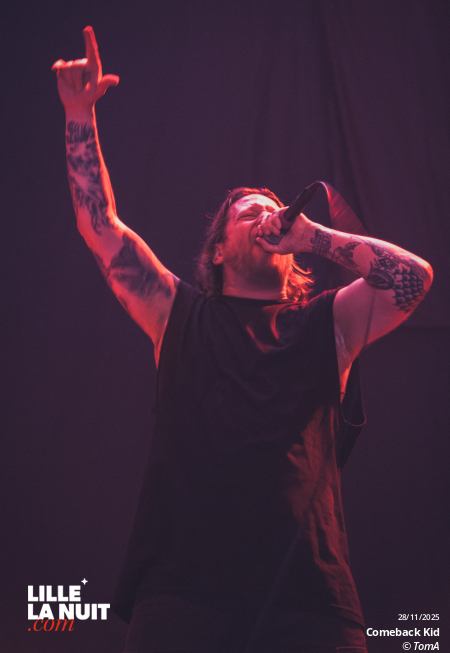 Gojira + Comeback kid + Neckbreakker au Zénith de Lille en live - photo n°9