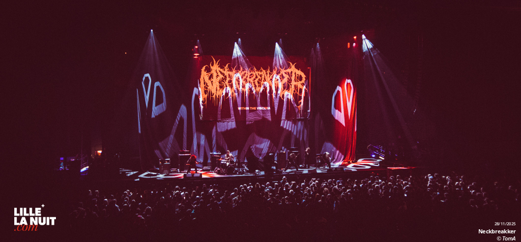 Gojira + Comeback kid + Neckbreakker au Zénith de Lille en live - photo n°2