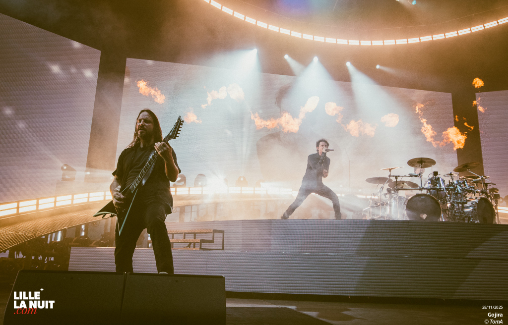 Gojira + Comeback kid + Neckbreakker au Zénith de Lille en live - photo n°9