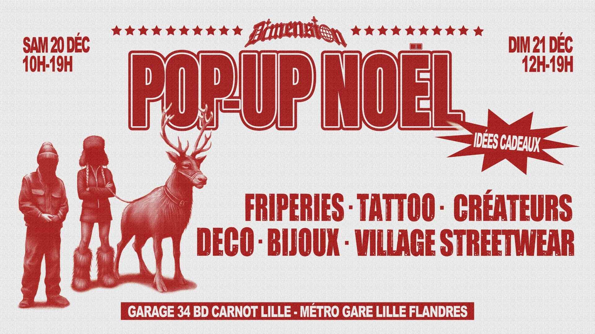 Pop-up de Noël Dimension