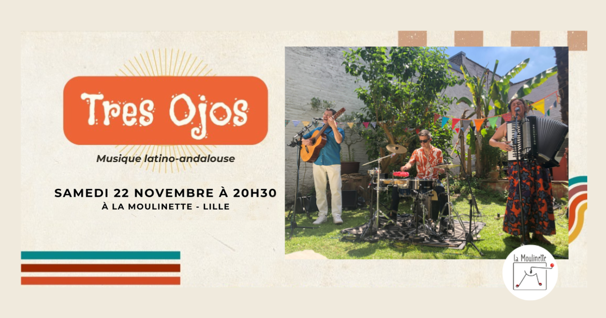 Tres Ojos en concert à la moulinette