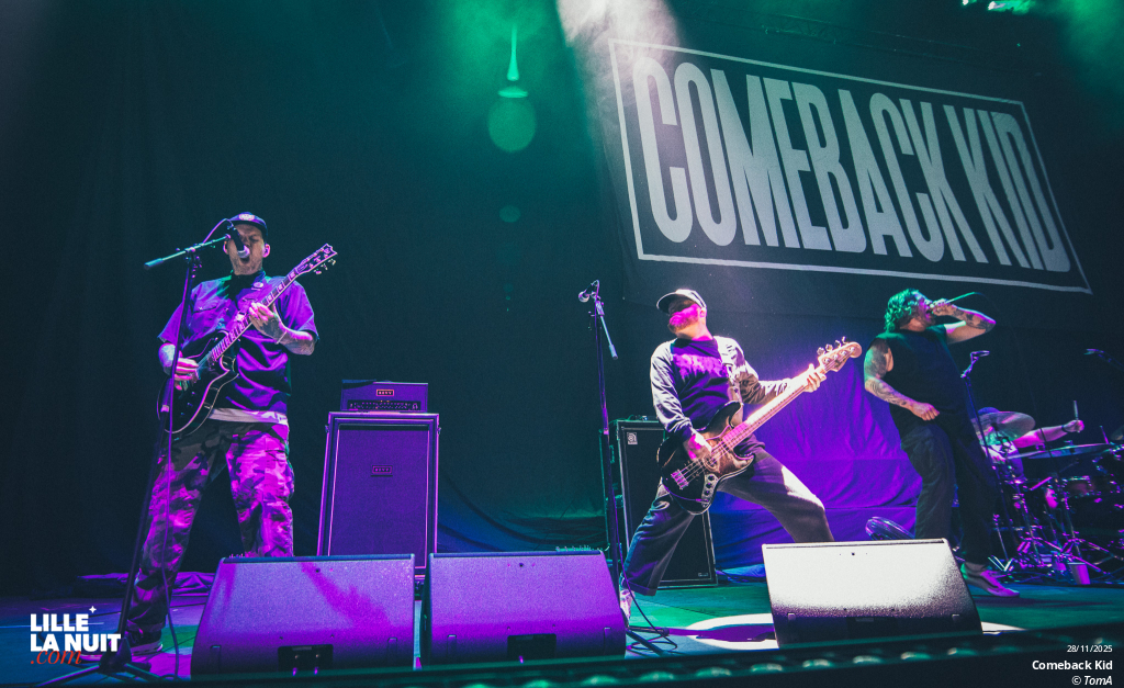 Gojira + Comeback kid + Neckbreakker au Zénith de Lille en live - photo n°4