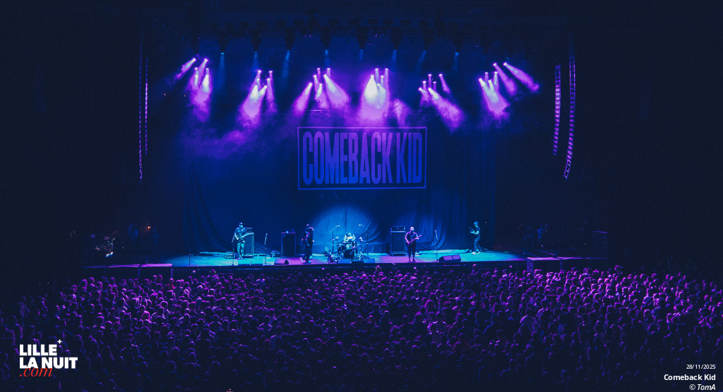 Gojira + Comeback kid + Neckbreakker au Zénith de Lille en live - photo n°3