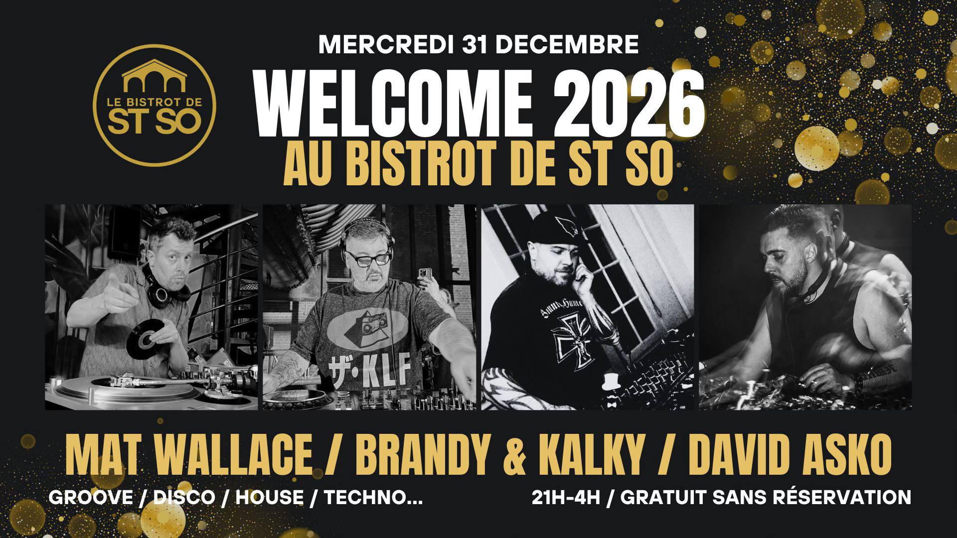 Nouvel An 2026 au Bistrot de St So
