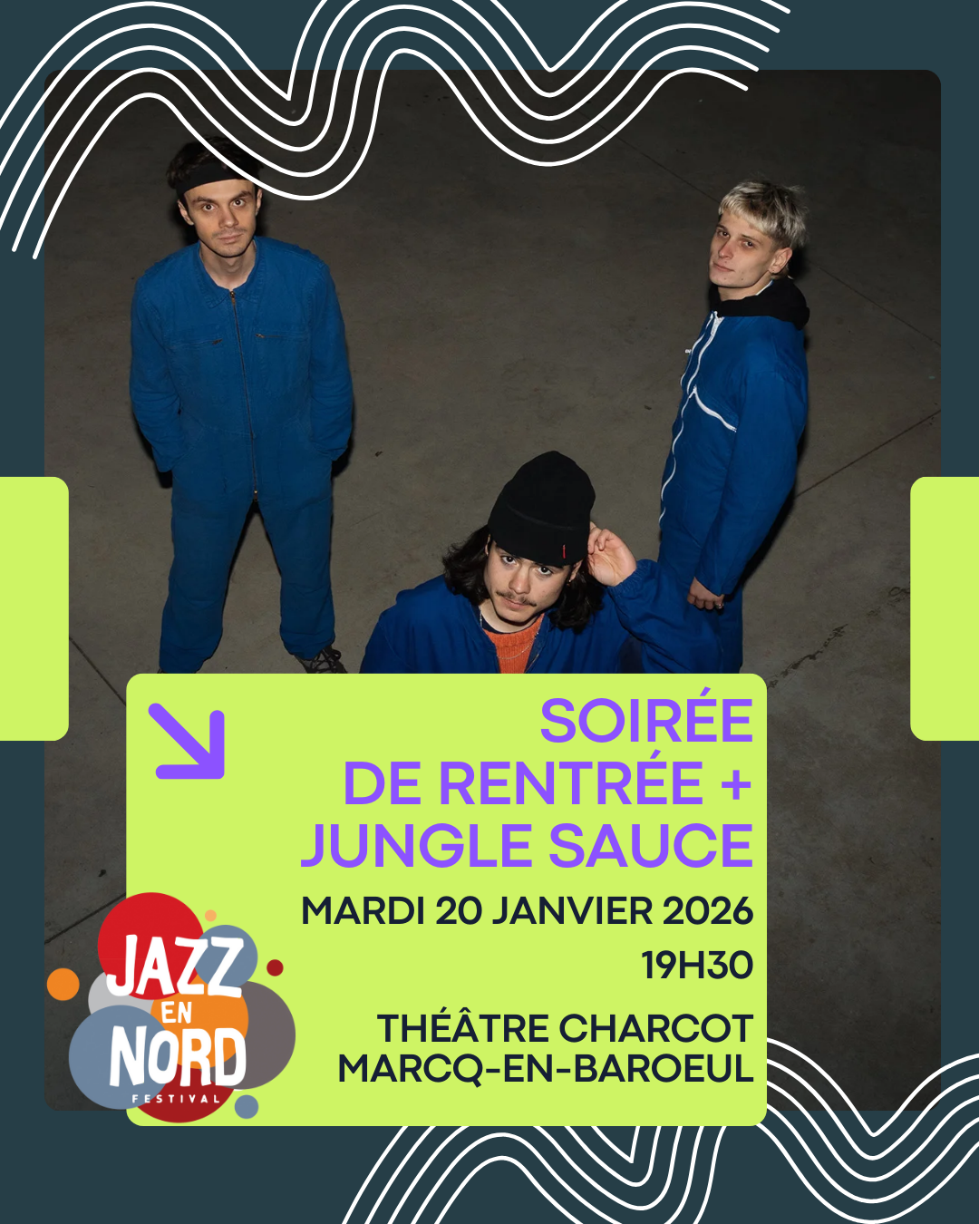 Jazz en Nord – Soirée de rentrée édition Printemps 2026