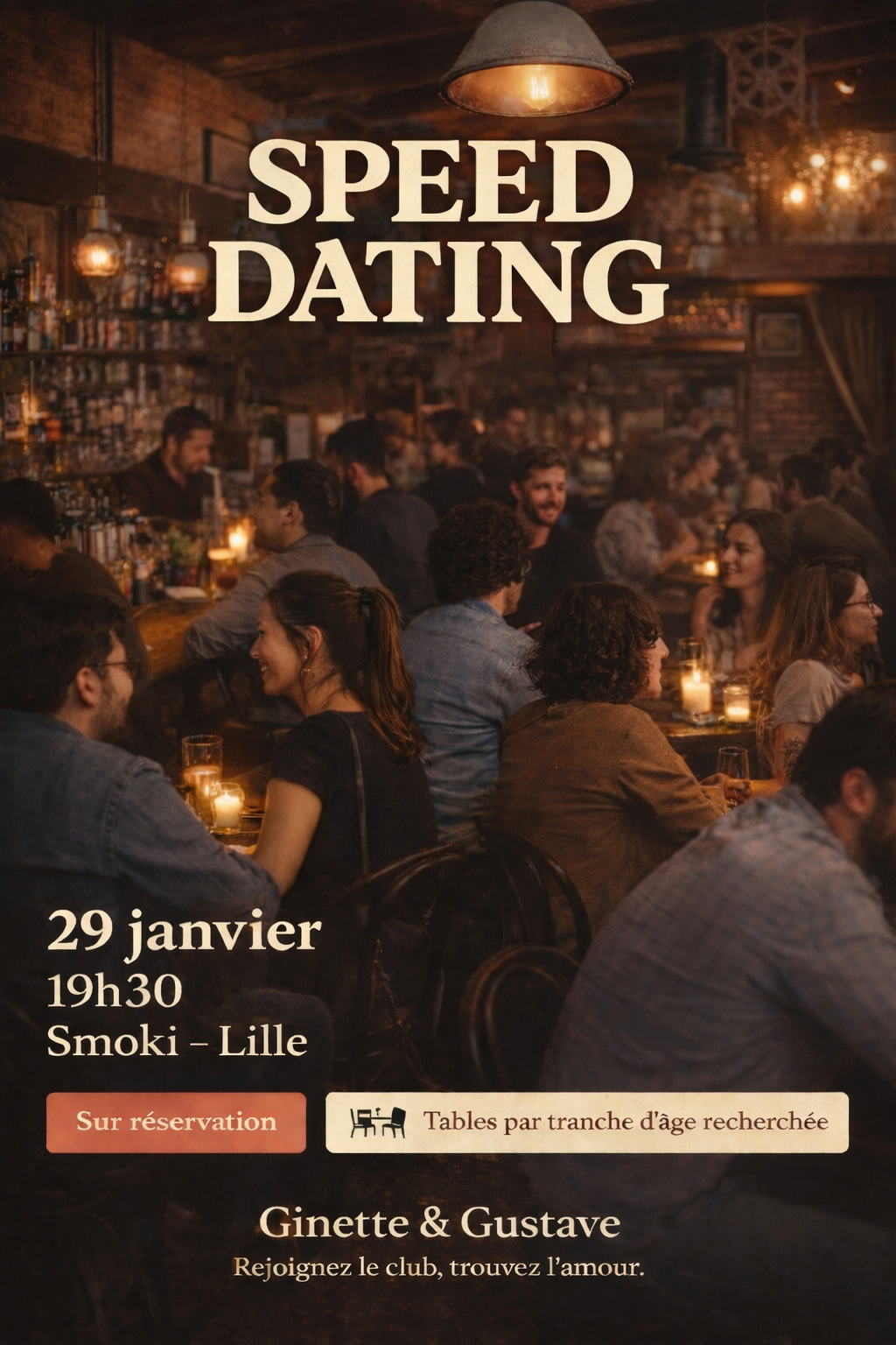 Speed Dating par Ginette & Gustave