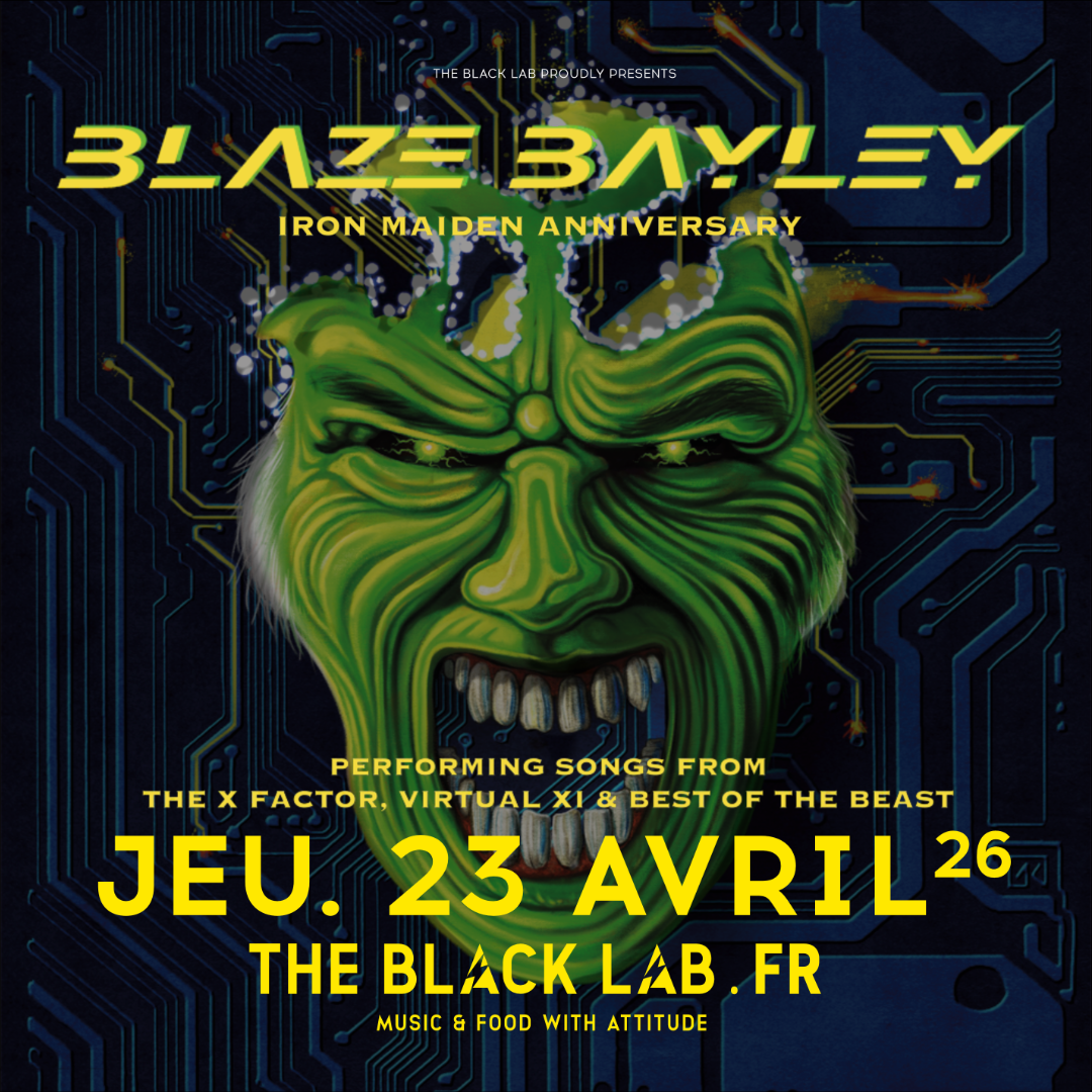 Blaze Bayley en live au Black Lab