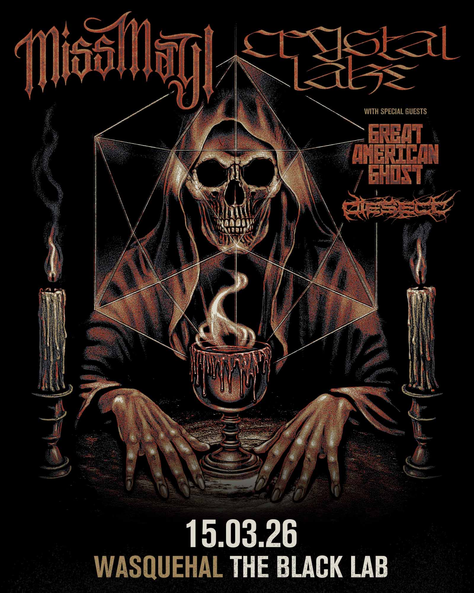 Crystal Lake + Miss May I + Great American Ghost + Diesect