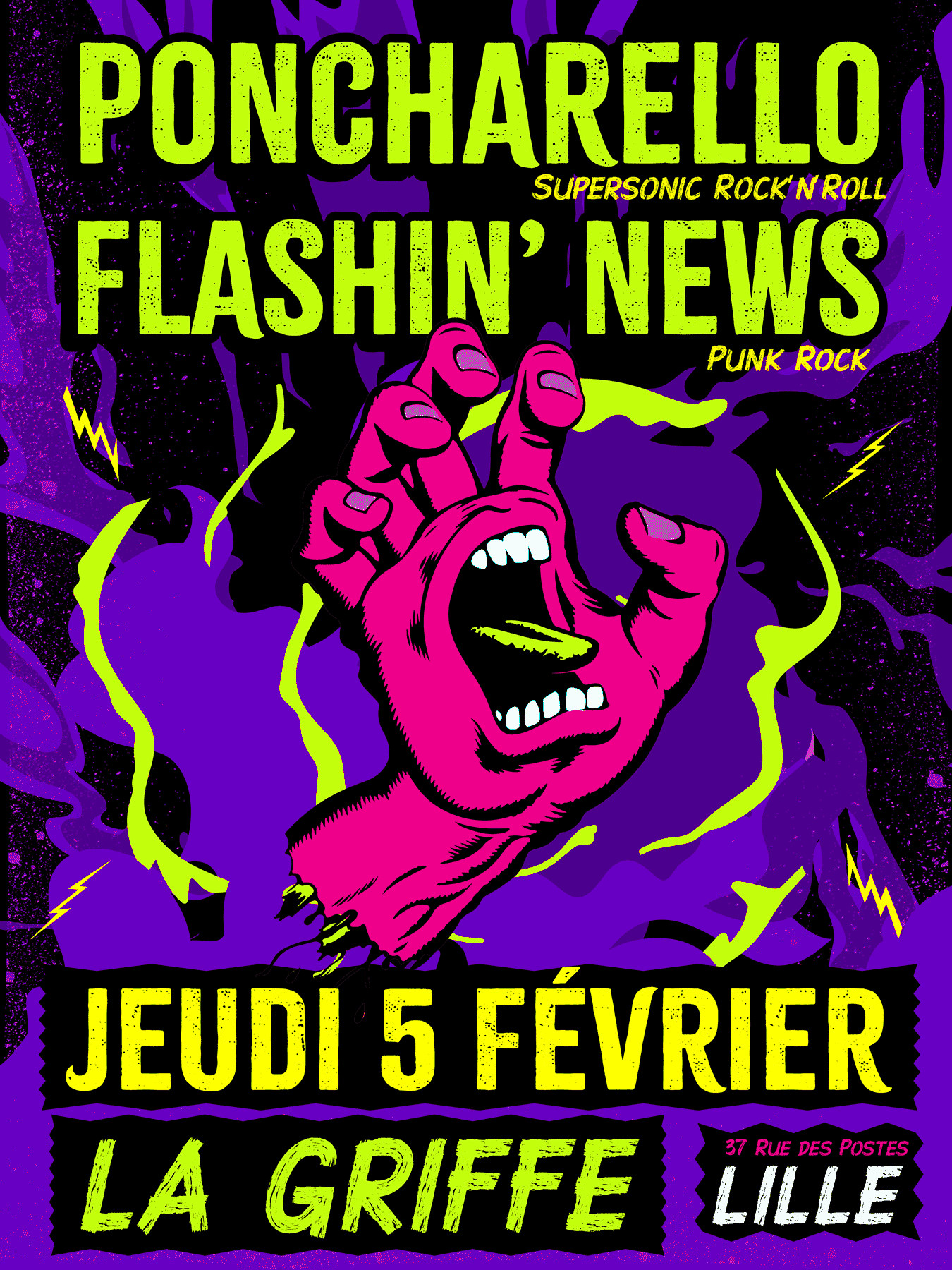 Poncharello + Flashin&rsquo; News