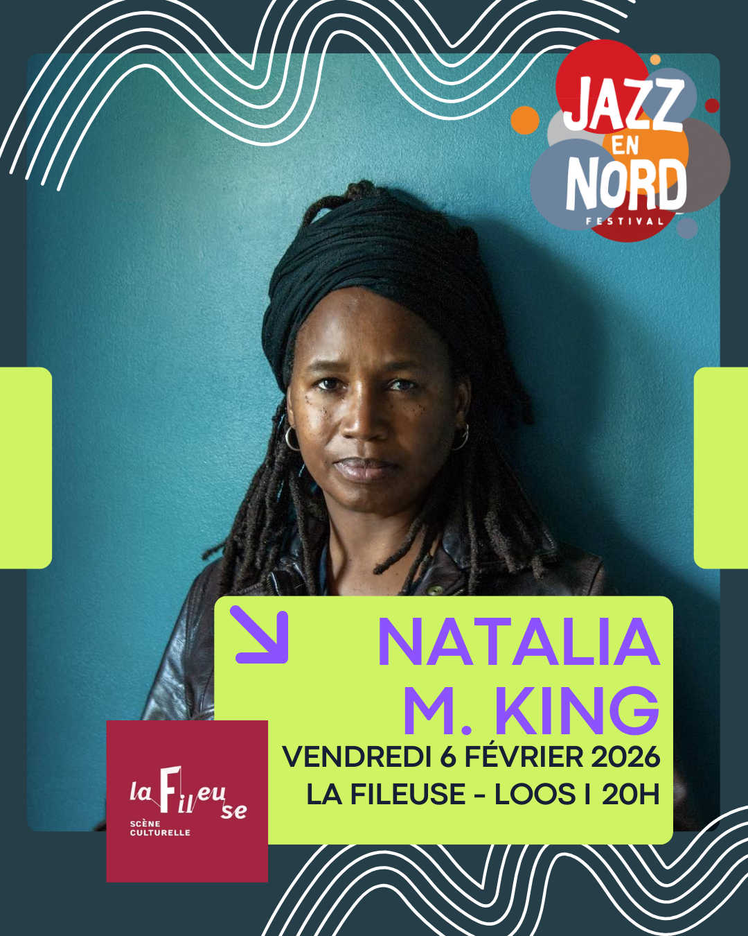 Natalia M.King – Jazz en Nord