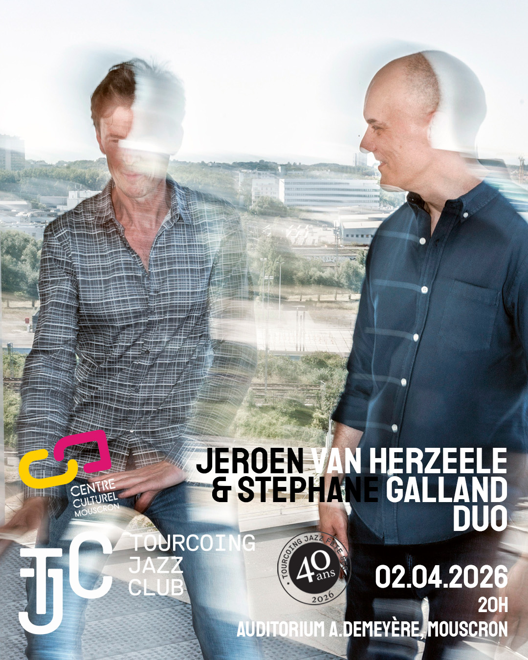 Jeroen Van Herzeele et Stéphane Galland en live