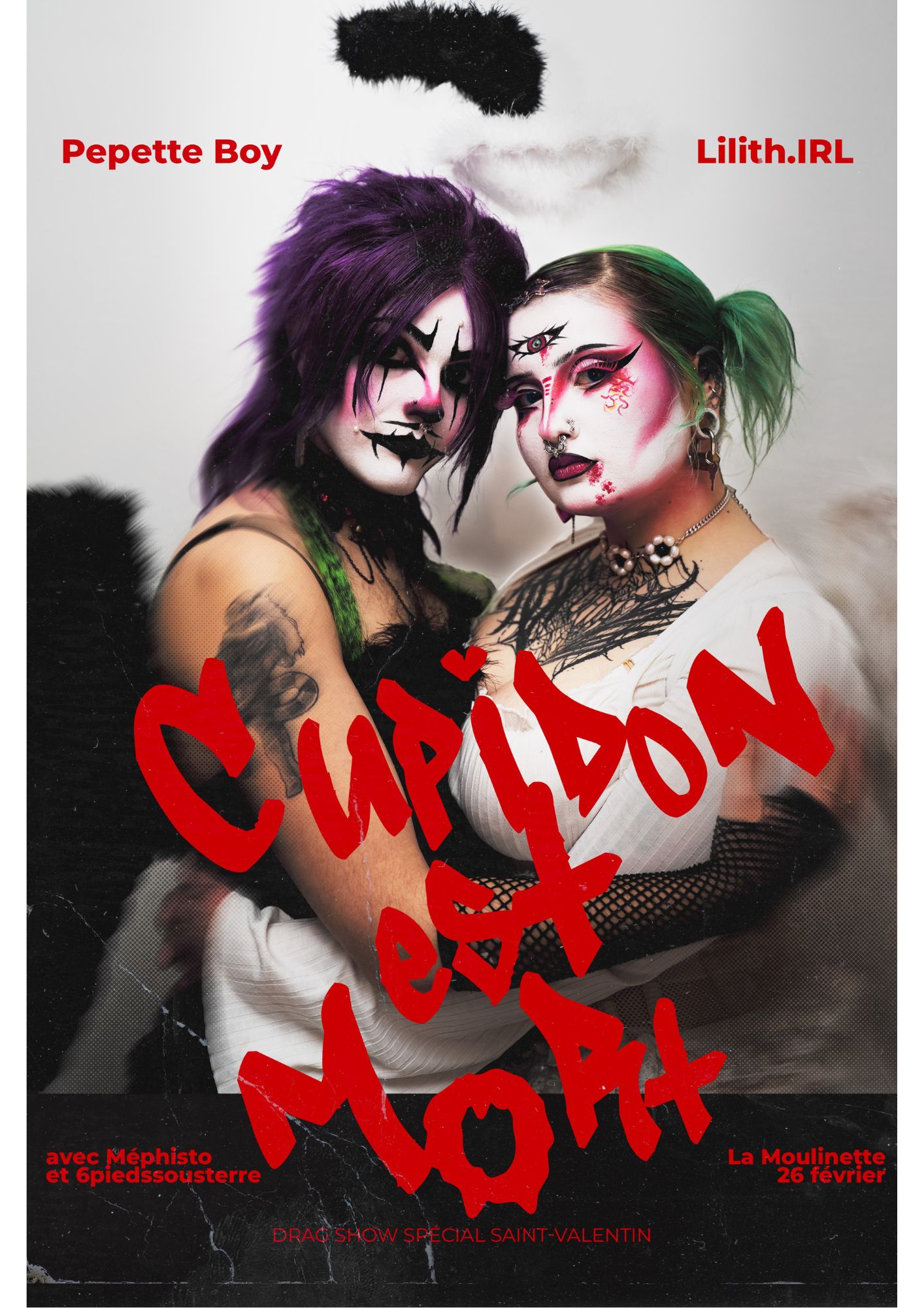 Le Drag Show « Cupidon Est Mort »