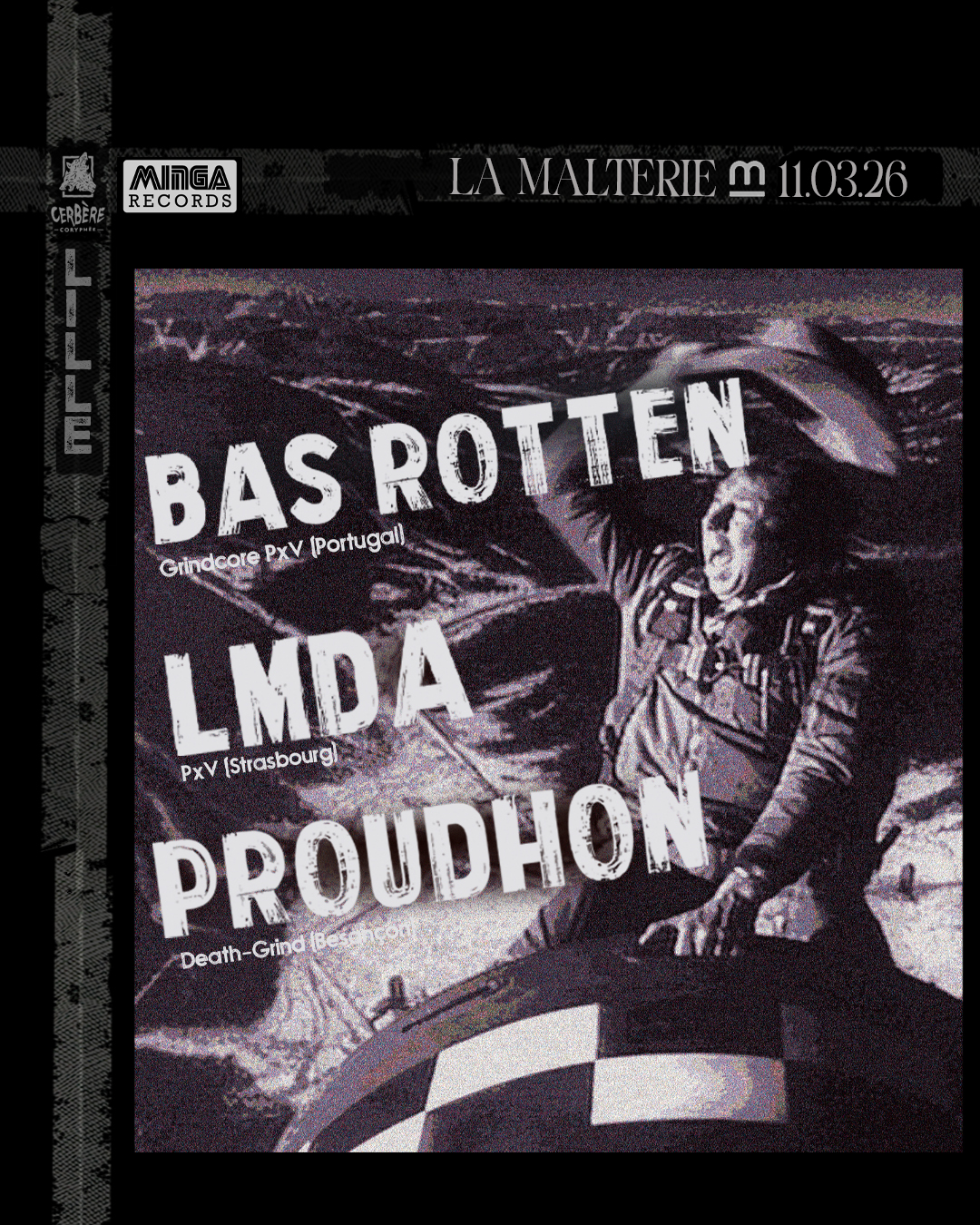 Bas Rotten + Lmda + Guest