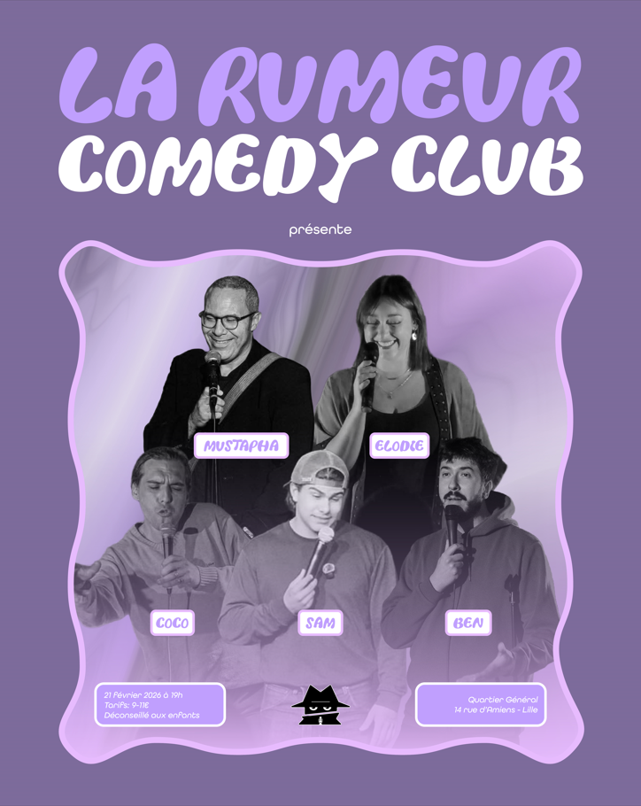 La Rumeur Comedy Club au QG