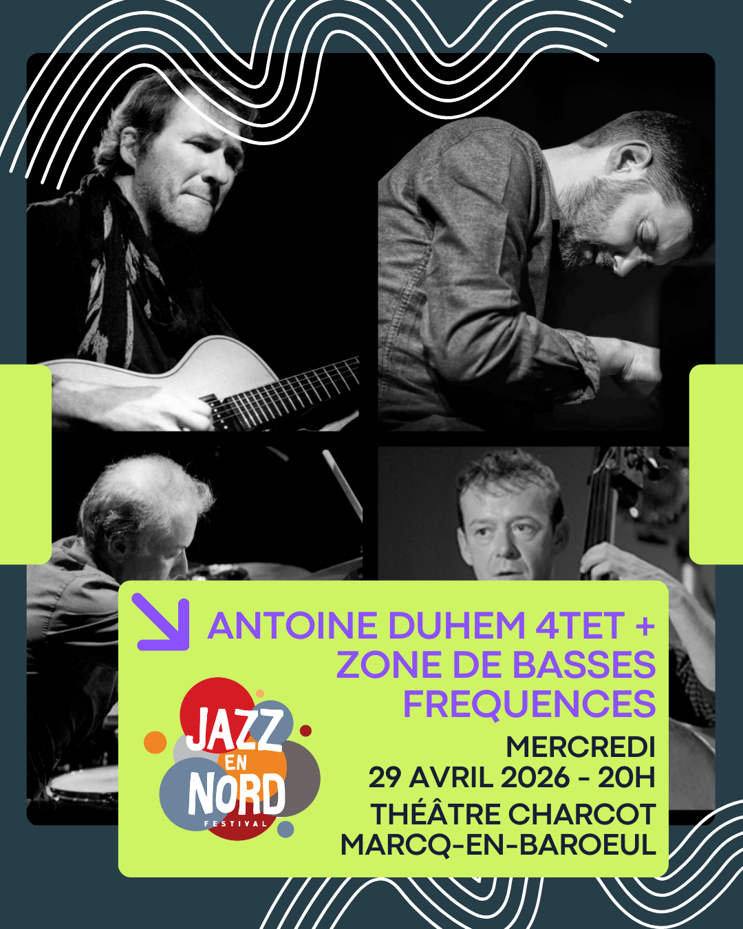 Antoine Duhem + Zone De Basses Fréquences – Jazz en Nord