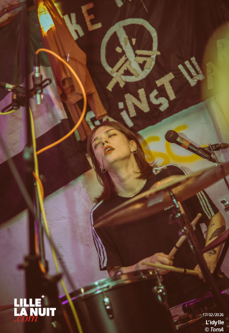 L&rsquo;Idylle + Malva + Muddle au CCL en live - photo n°9