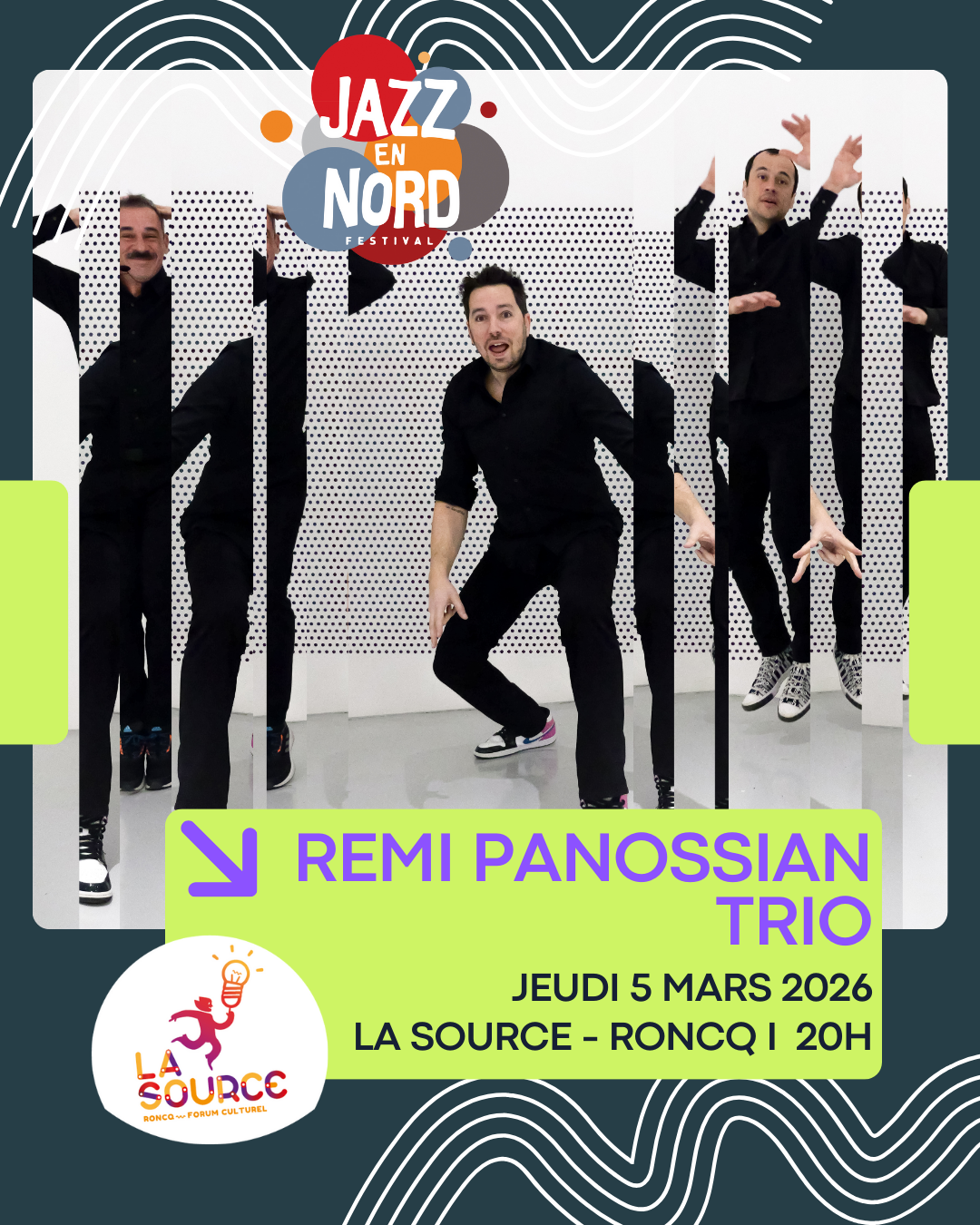 Rémi Panossian Trio – Jazz en Nord