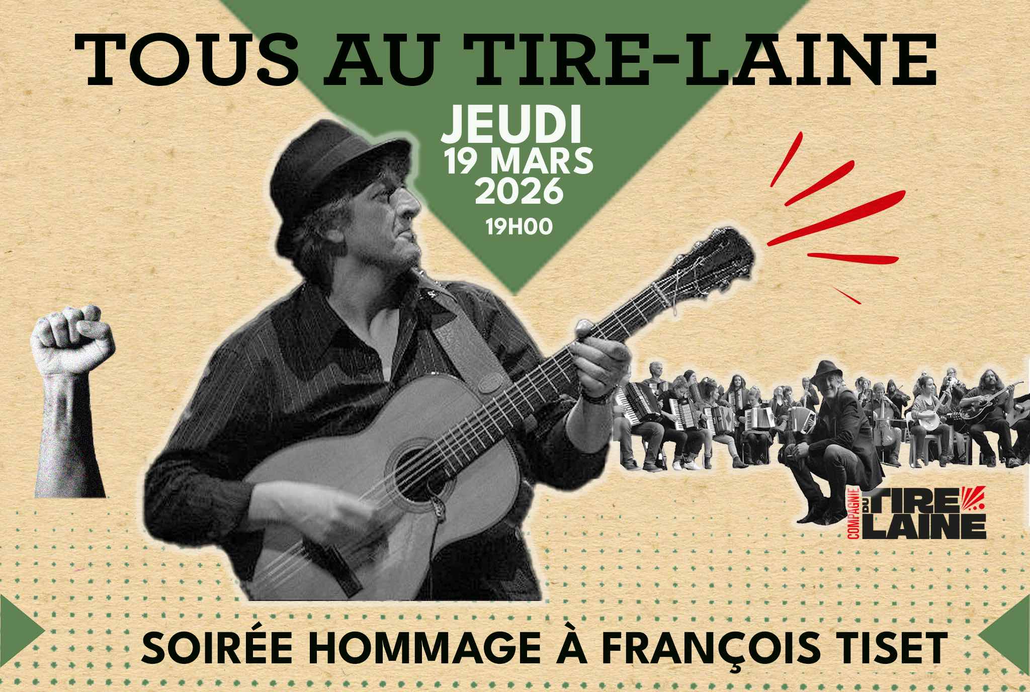 Tous Au Tire-Laine – Hommage à François Tiset