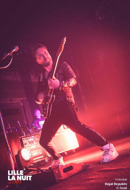 Royal Republic + Storm Orchestra à l&rsquo;Aéronef en live - photo n°35