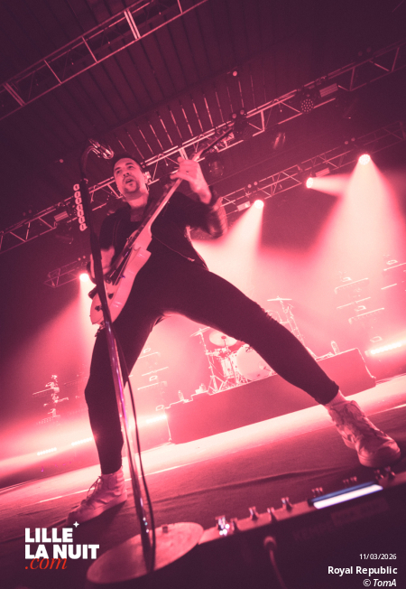 Royal Republic + Storm Orchestra à l&rsquo;Aéronef en live - photo n°4