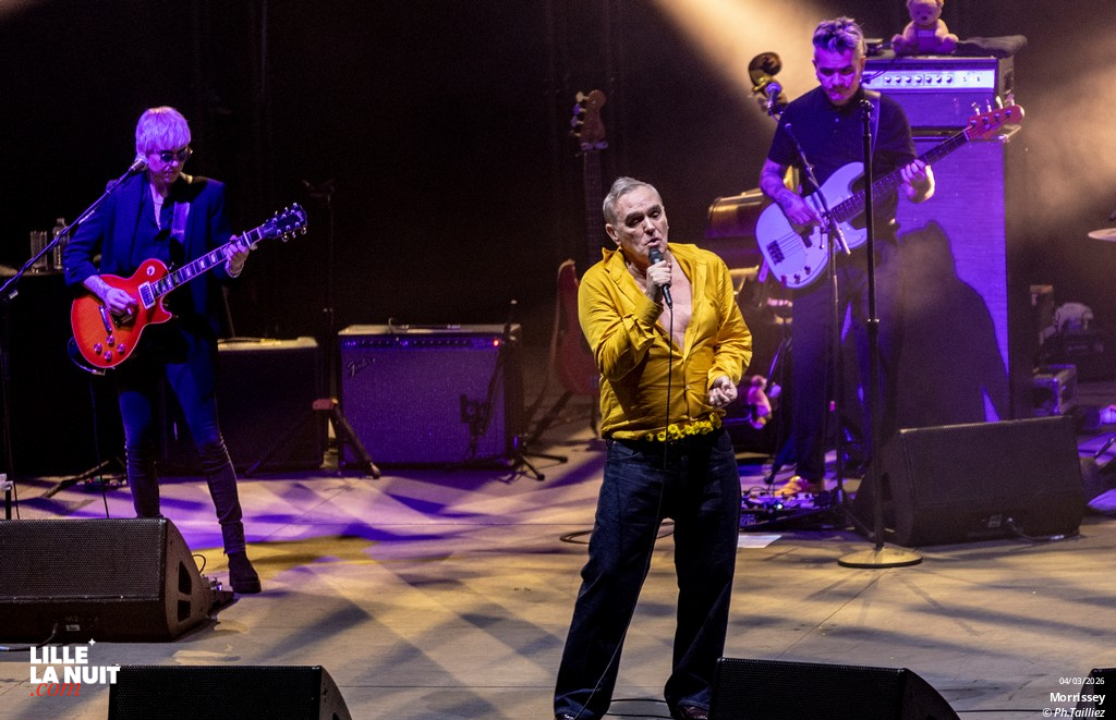 Morrissey au Zénith de Lille en live - photo n°7