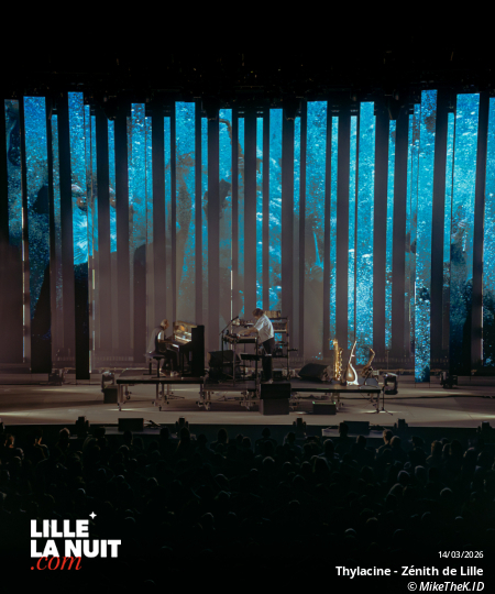 Thylacine au Zénith de Lille, le voyage continue avec ROADS Tour Vol.3 en live - photo n°12