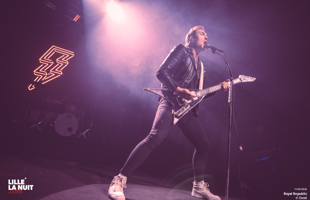Royal Republic + Storm Orchestra à l&rsquo;Aéronef en live - photo n°30