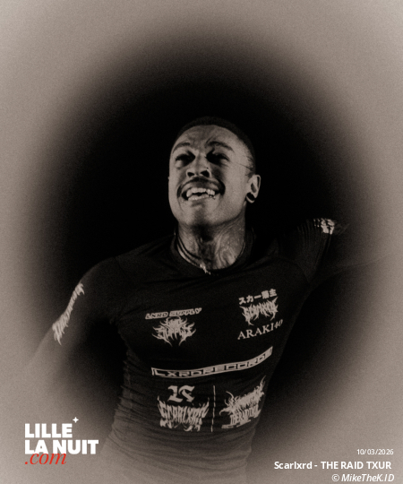Scarlxrd au Splendid : THE RAID TXUR en live - photo n°13