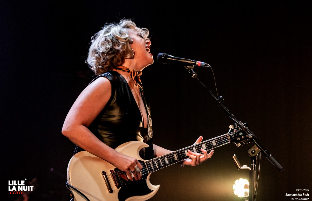 Samantha Fish + The Zac Schulze Gang au Splendid de Lille en live - photo n°4