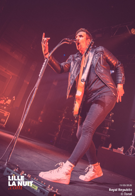 Royal Republic + Storm Orchestra à l&rsquo;Aéronef en live - photo n°12