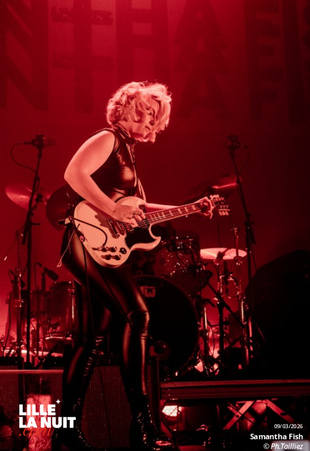 Samantha Fish + The Zac Schulze Gang au Splendid de Lille en live - photo n°11