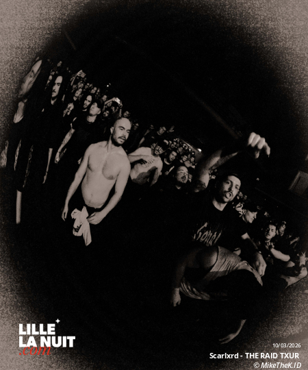 Scarlxrd au Splendid : THE RAID TXUR en live - photo n°9