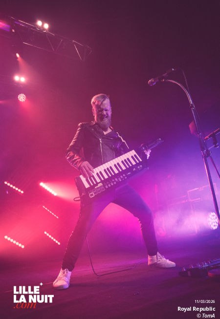 Royal Republic + Storm Orchestra à l&rsquo;Aéronef en live - photo n°16