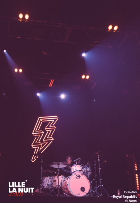 Royal Republic + Storm Orchestra à l&rsquo;Aéronef en live - photo n°28