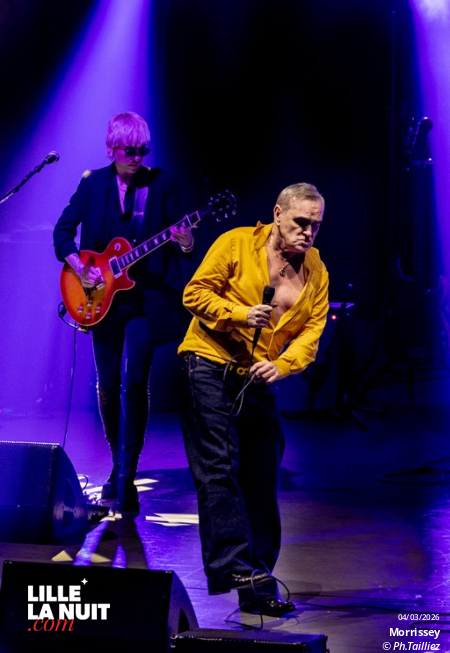 Morrissey au Zénith de Lille en live - photo n°9