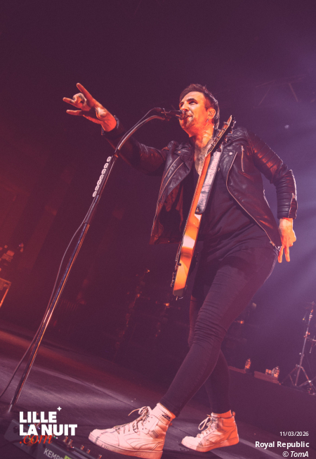 Royal Republic + Storm Orchestra à l&rsquo;Aéronef en live - photo n°11