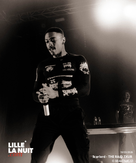 Scarlxrd au Splendid : THE RAID TXUR en live - photo n°14