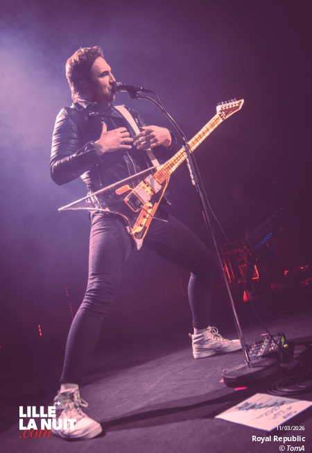 Royal Republic + Storm Orchestra à l&rsquo;Aéronef en live - photo n°37