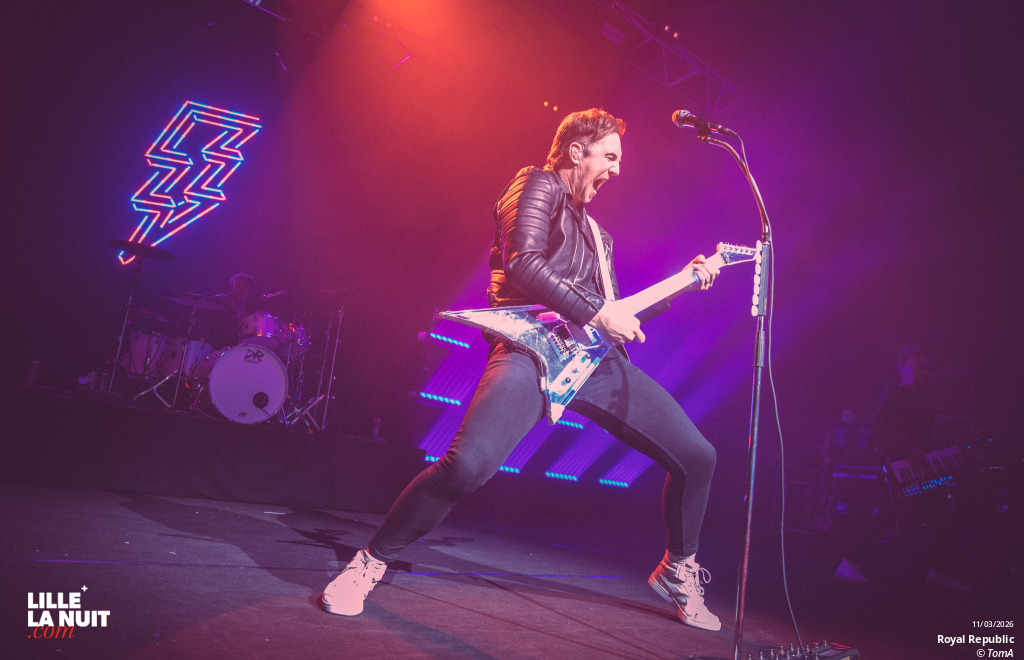 Royal Republic + Storm Orchestra à l&rsquo;Aéronef en live - photo n°18