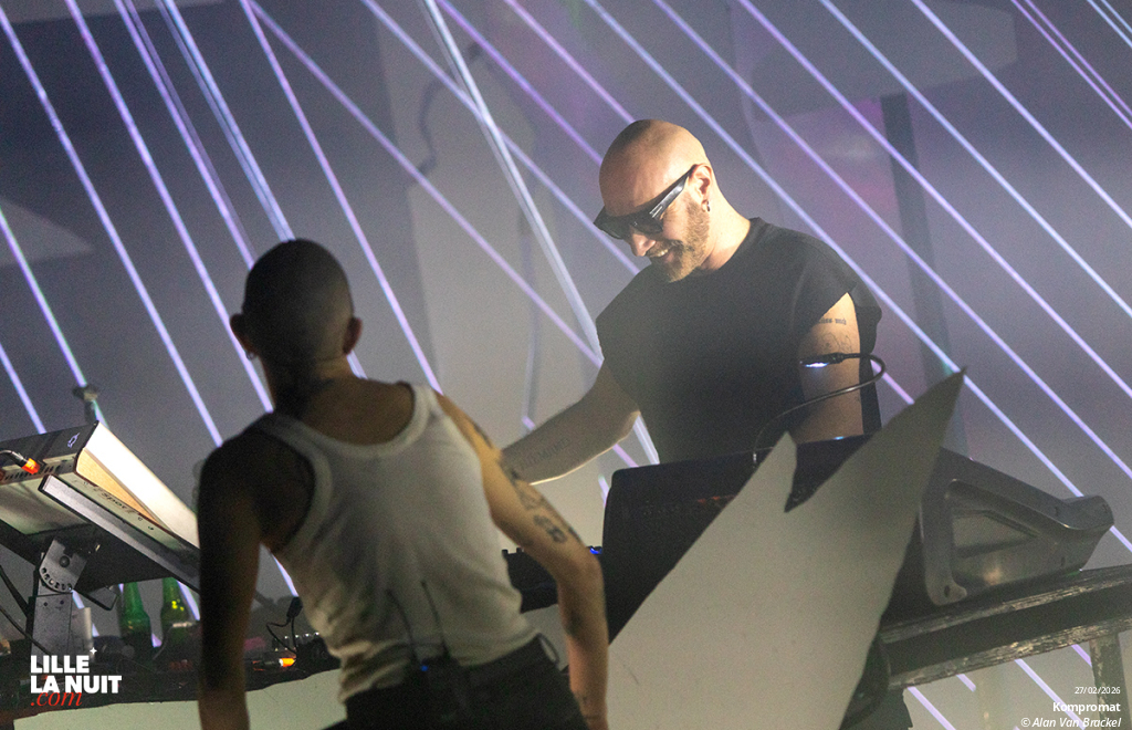 Kompromat + M4R4 au Métaphone en live - photo n°6