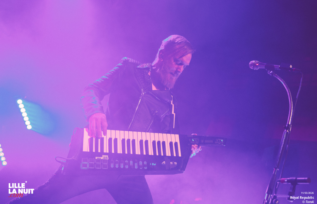 Royal Republic + Storm Orchestra à l&rsquo;Aéronef en live - photo n°14