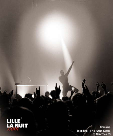 Scarlxrd au Splendid : THE RAID TXUR en live - photo n°6