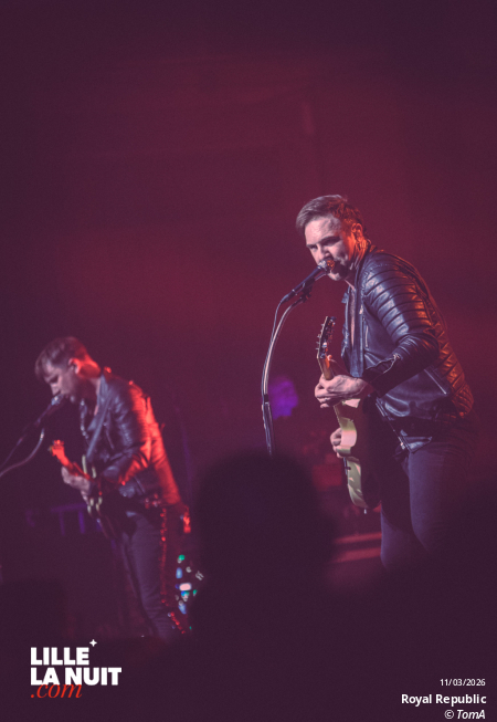 Royal Republic + Storm Orchestra à l&rsquo;Aéronef en live - photo n°1